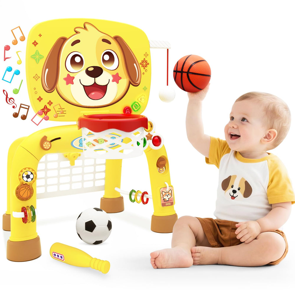ZERDROFY toddler basketball hoop image showing a compact, kid-friendly hoop for developing throwing skills