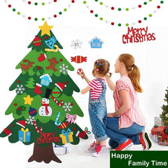 Zerkbiey Christmas tree fosters family bonding during decorating time.