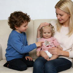 Zero Pam 20-inch newborn diaper and accessories for authentic care play.
