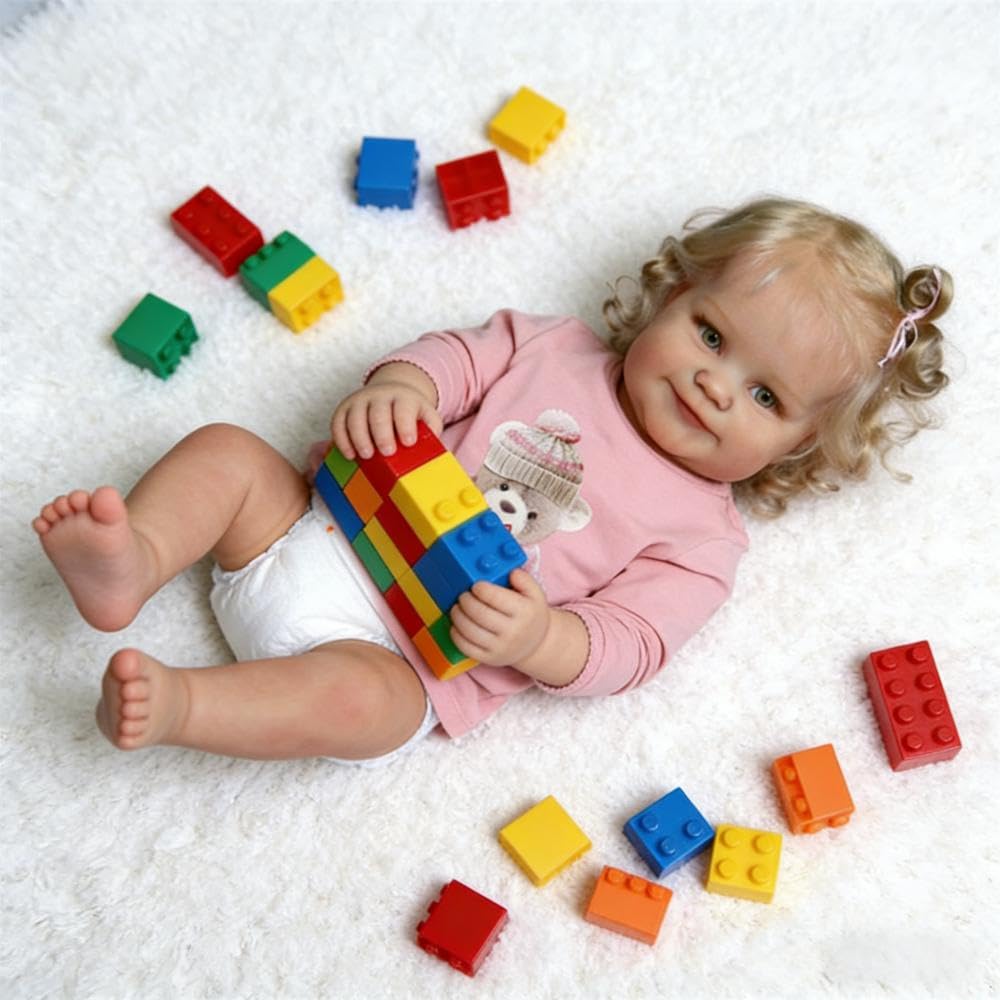 Zero Pam 20-inch magnetic pacifier included for soothing realism.