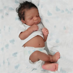 Zero Pam Reborn doll with closed eyes ideal for calm display and gentle play.
