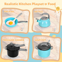 Zero Zoo 105Pcs pack offers a compact setup with easy cleanup after pretend meals.