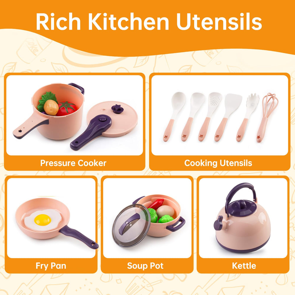 Zero Zoo play kitchen accessories 05: durable, child-safe plastics with rounded edges
