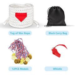 ZEROMX Tug of War rope carry bag makes transport to parks and events easy.