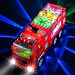 Zetz Brands Fire Truck ideal for ages 3 and up.