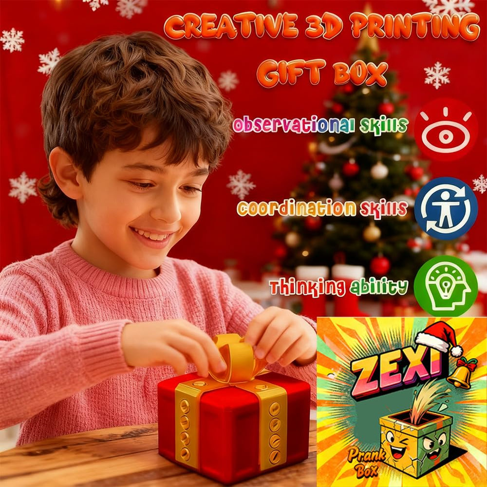 ZEXI Prank Box color options showcase multiple finish styles.