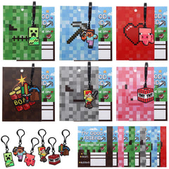 ZEYARUIBO valentines cards with keychains for kids, classroom-ready gifts for parties.