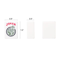 ZGME blue print mahjong bag for stylish, portable storage and travel.