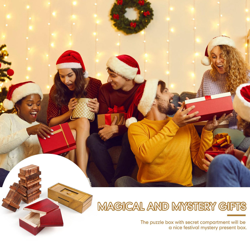 Zhanmai card box puzzle works as a stylish gift and conversation starter.