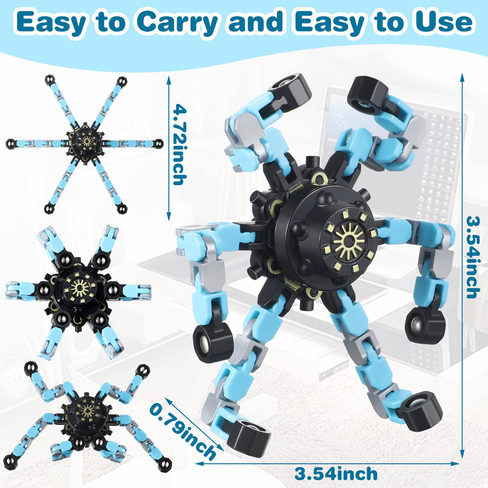 Zhanmai deformable chain toy twisting play to relieve busy thoughts.