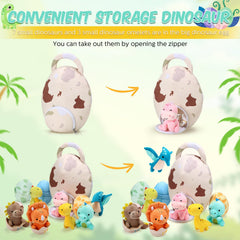 Zhanmai small dinosaur egg pack adds cute Easter decor and storage.