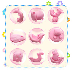 ZHEBAG pig squishy toy with soft texture ideal for sensory play.