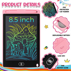 Zhehao doodle board showing a colorful LCD display to spark creativity