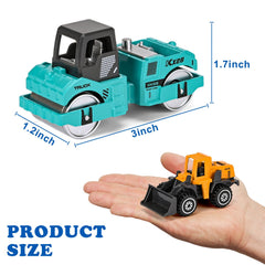 ZHFUYS metal mini cars feature durable shells for robust sandbox adventures