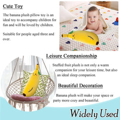 zhidiloveyou cozy decor banana plush helps create a playful, inviting space