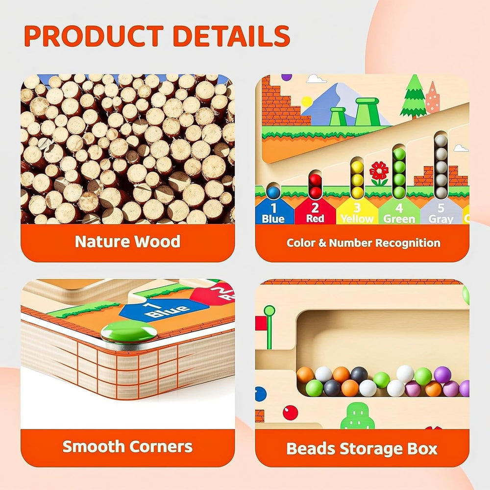 zhiwuzhu durable wooden construction designed for long-lasting play sessions.