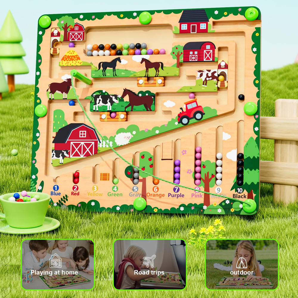 zhiwuzhu Promotes focus and dexterity through hands-on magnetic play.