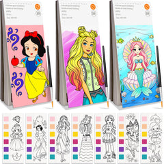 ZHOC paint with water book front cover—mess-free art ideas for kids.