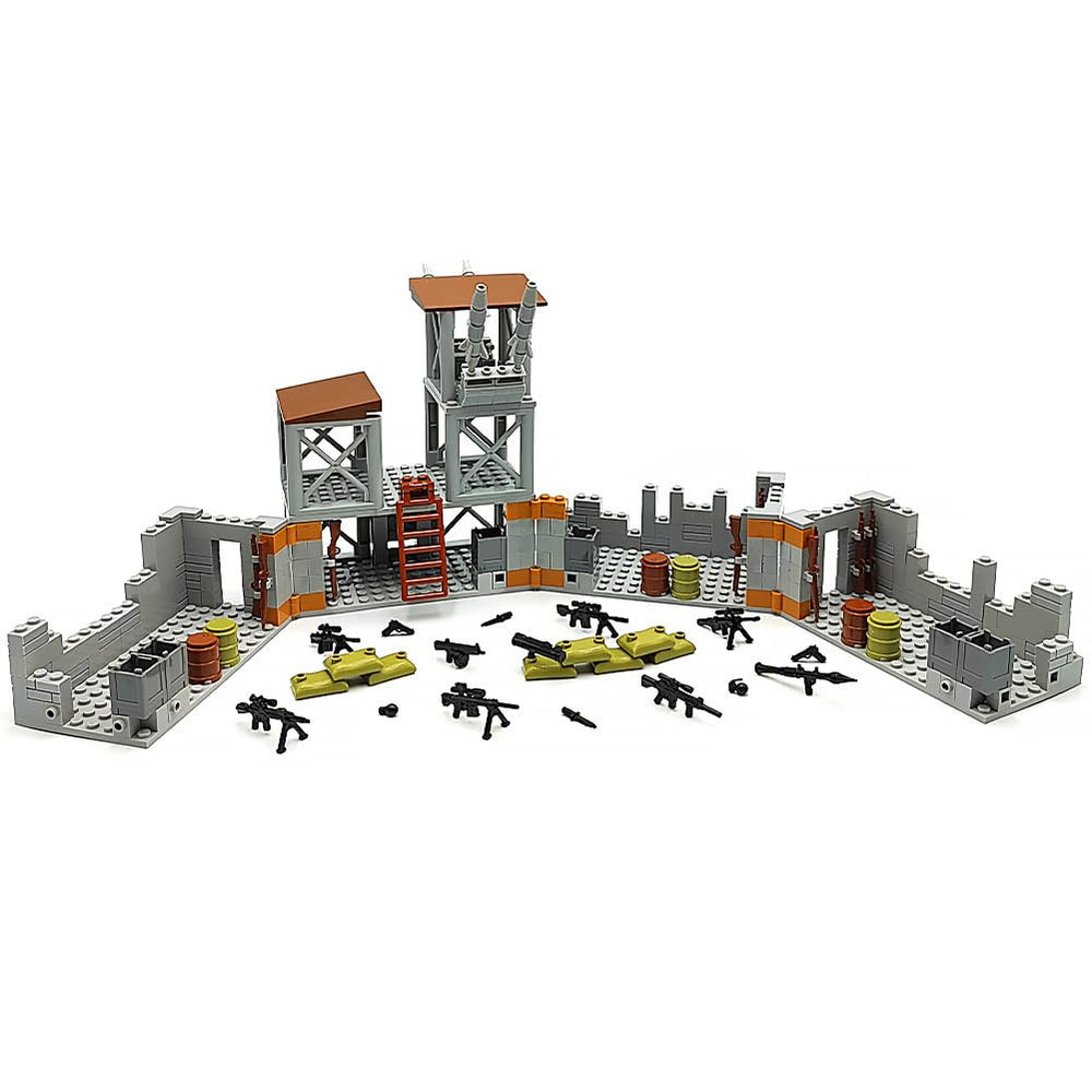 ZHX DIY war scene builder encourages imagination and cooperative play.