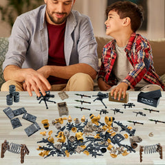 ZHX building instructions guide kids in assembling parts to boost motor skills.