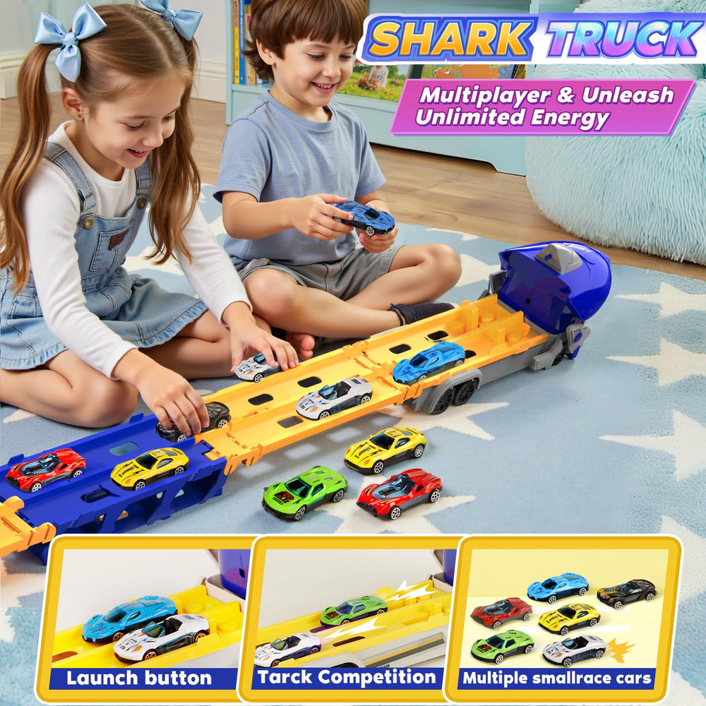 ZHYLLO 65-inch-dual-lane-track highlights expansive racing space and extended play opportunities.