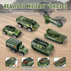 ZHYLLO mini die-cast cars improve fine motor skills.