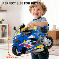 ZHYLLO take apart motorcycle kit battery compartment for engine sounds