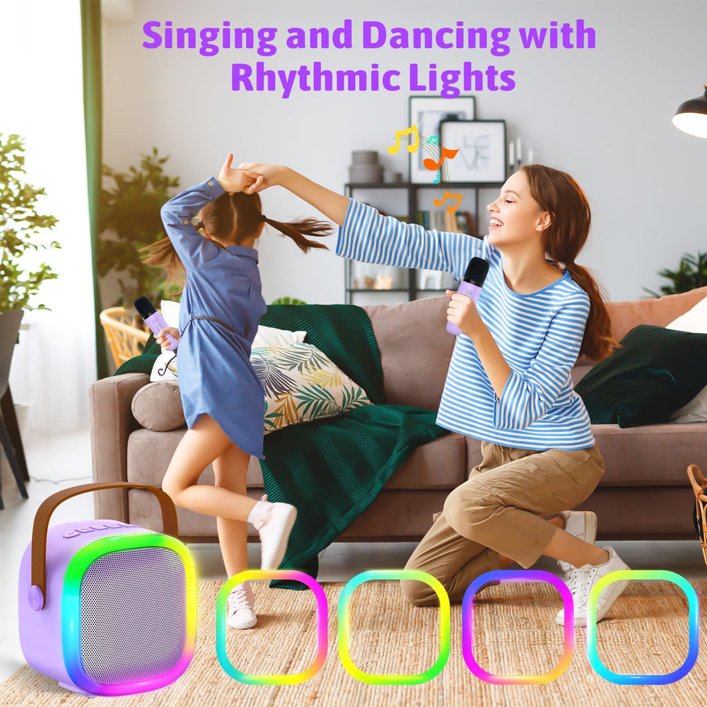 ZICOR kid-friendly karaoke kit enhances family gatherings and celebrations.