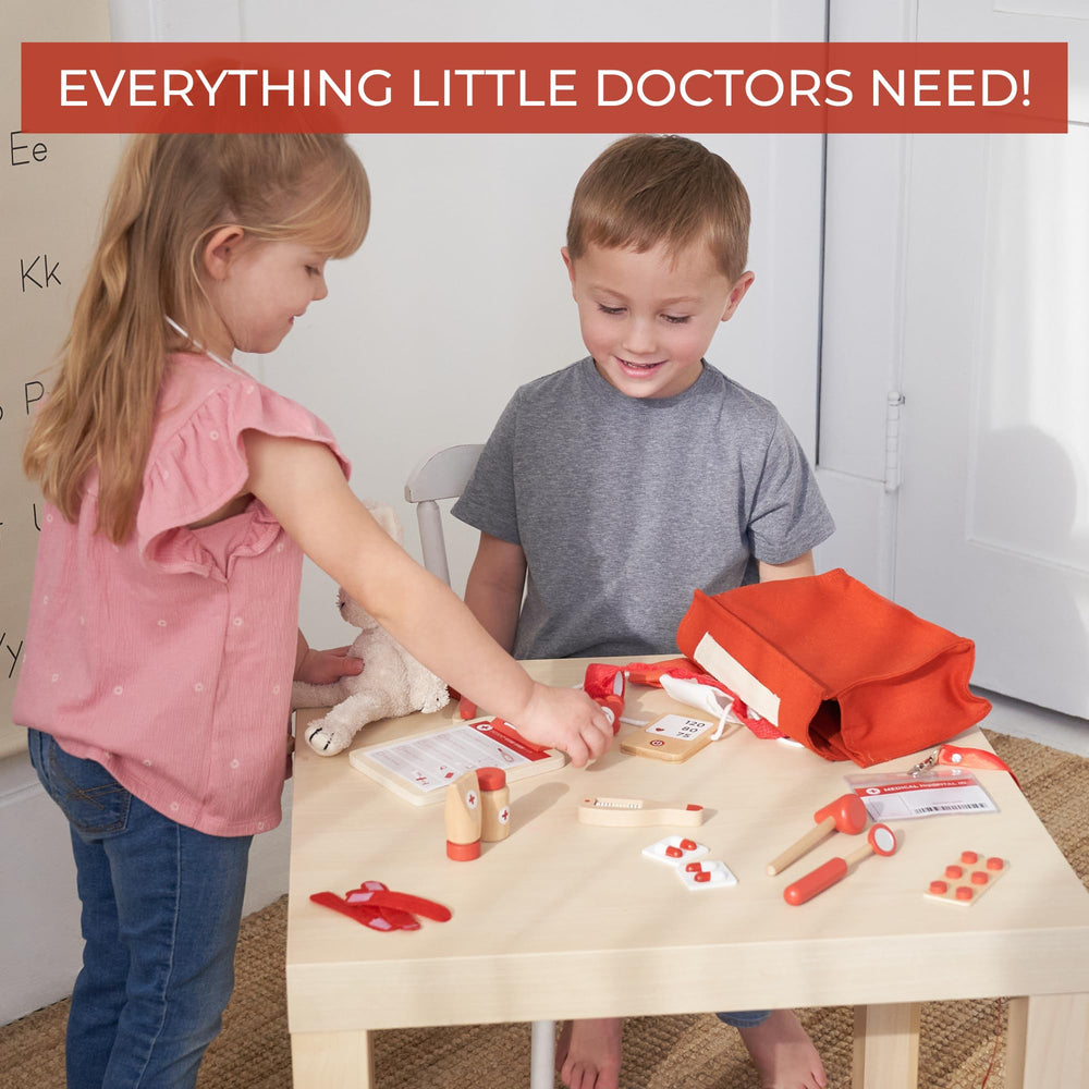 ZICOTO doctor play set reflex hammer supports early motor-skill exploration