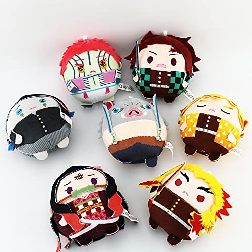 ZIFUNMUR Nezuko plush 10cm – portable cute character for bags