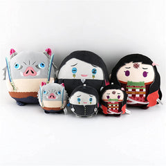 ZIFUNMUR Tanjirou Nezuko plush 20cm – cozy decor and cuddle buddy