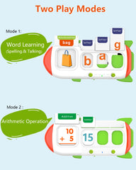 ZIKAQUQI Spell and Match device guides word pronunciation during play.
