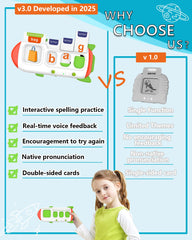 ZIKAQUQI child using flash cards during a learning session.