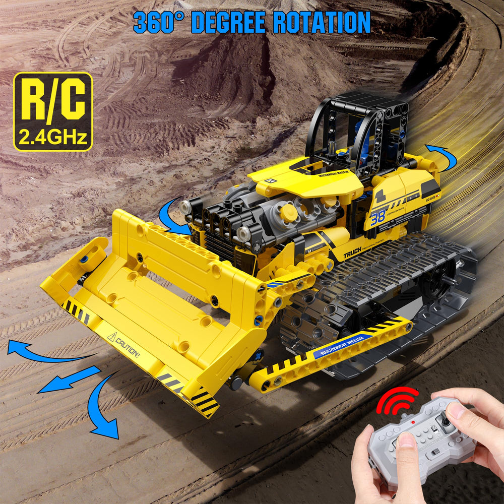Zinat 360-degree rotation and all-terrain tracks help overcome small obstacles.