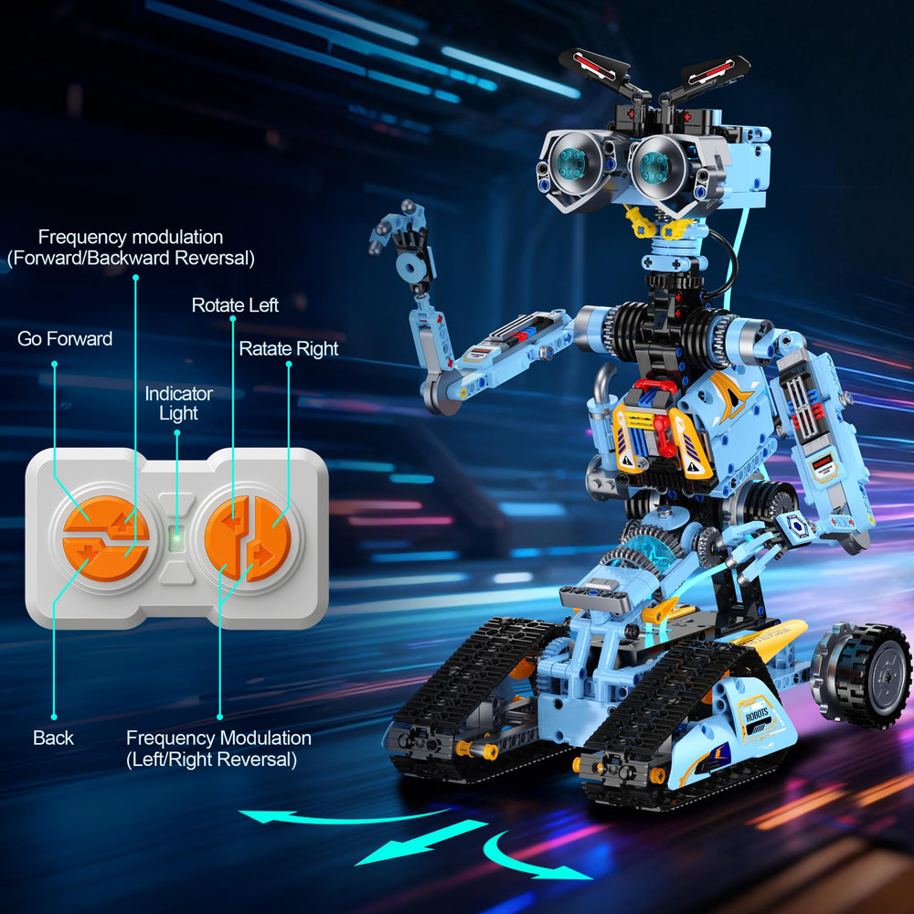 Zinat dumbbell-lifting robot design promotes active, dynamic play.