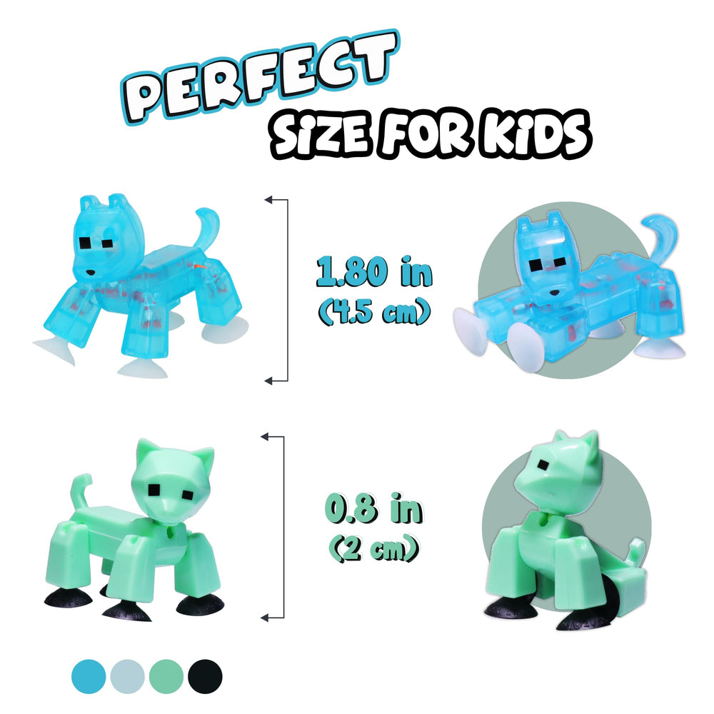 Zing StikBot cat figure for playful storytelling