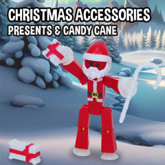 Zing StikBot Christmas crew pack to expand your animation cast.