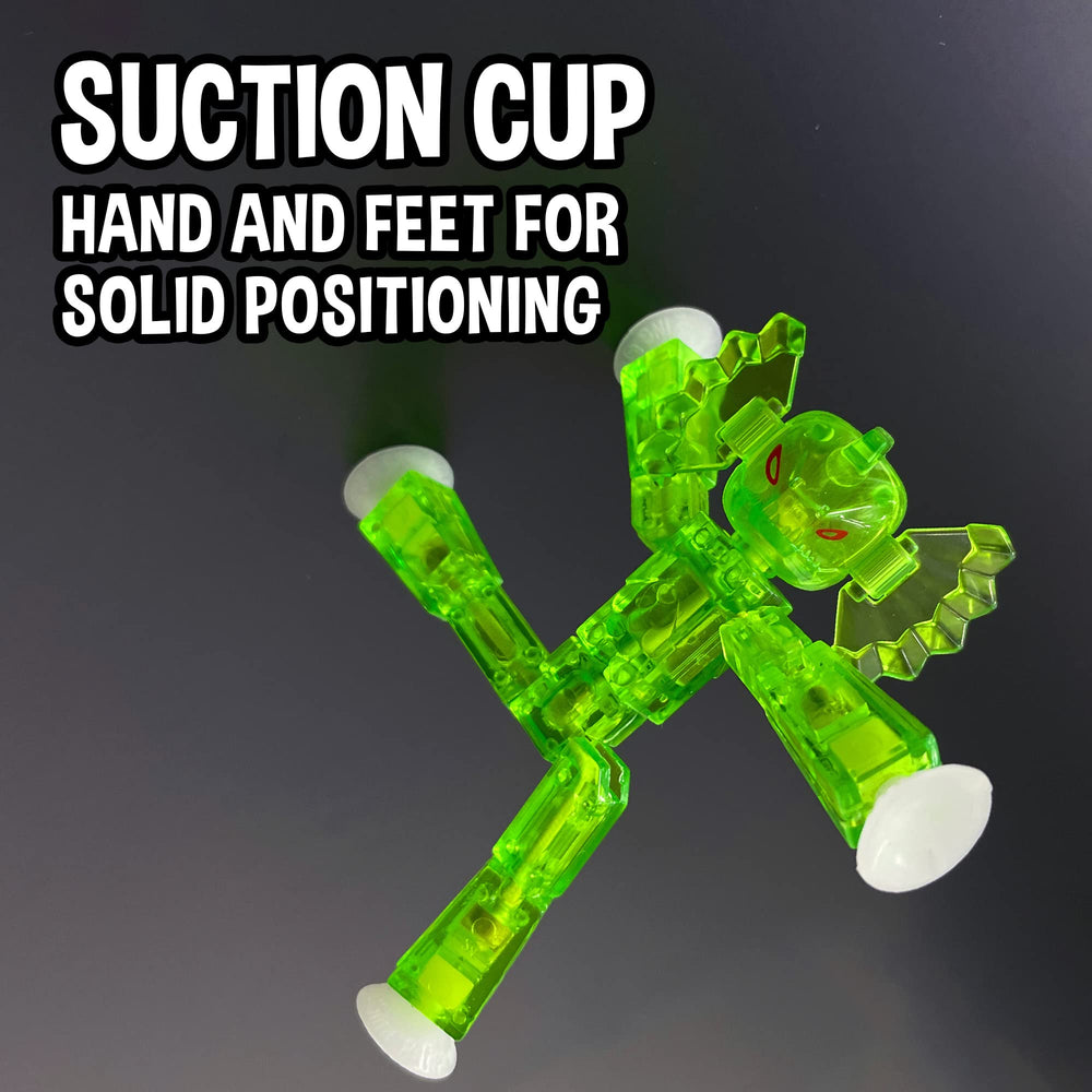 Zing Stikbot Insector figure enhances dramatic creature moments.
