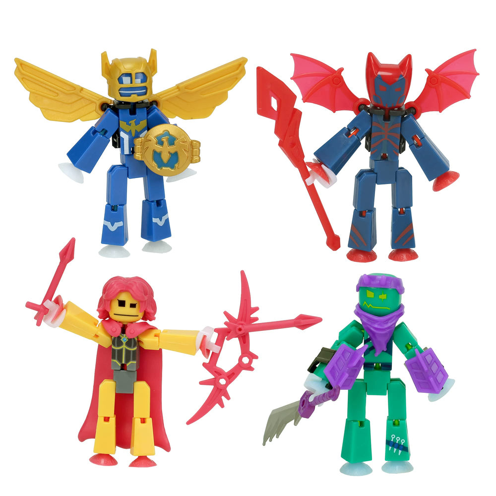 Zing StikBot Legendz Valor figure ready for dynamic action scenes.