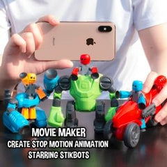 Display-ready Zing Stikbot Megabots Blue Avalanche collection piece