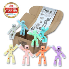 Zing StikBot poseable joints enable dynamic character posing