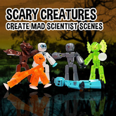 Zing Stikbot Prey figure adds tension to predator scenes.