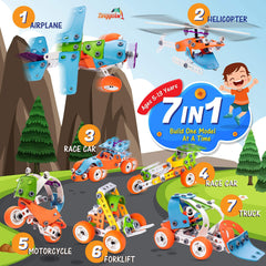 Zingywise STEM building toy engineering kit encourages thinking and experimentation