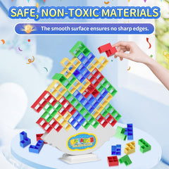 Ziogogco safe ABS material ensures durable, paint-free blocks for kids