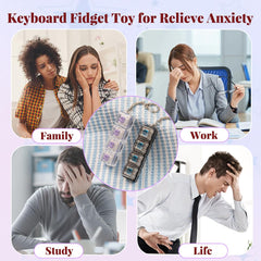 Zioyihan durable keycaps keyboard fidget, sturdy feel on every press