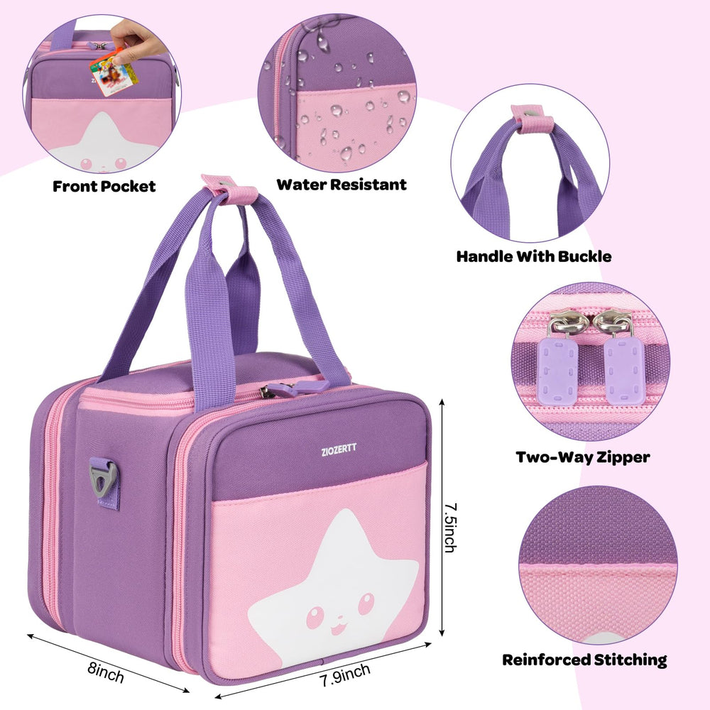 ZIOZERTT case waterproof and scratch resistant fabrics protect contents during travel