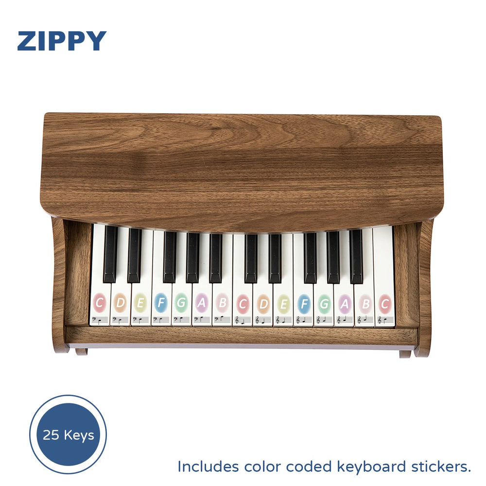 ZIPPY color-illustrated songbook included for guided practice.