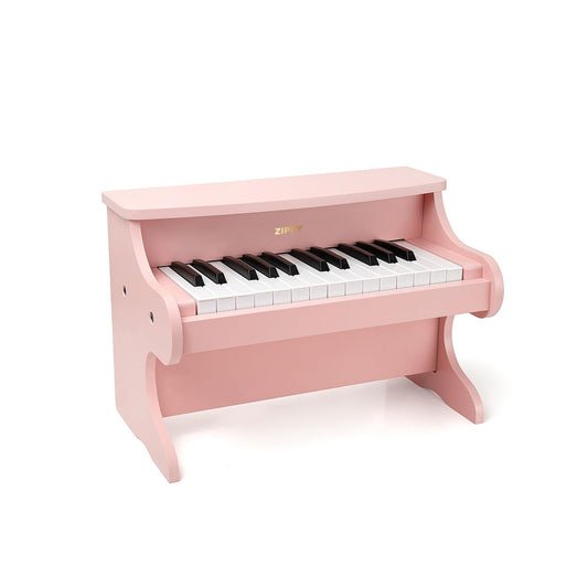 ZIPPY Kids Piano 25 keys pink, inviting early music exploration and playtime.