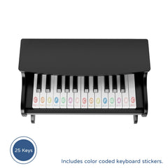 ZIPPY Kids Piano color-coded keyboard stickers aid quick note learning.