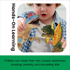Zippytots Learning cards set for early paleontology lessons.